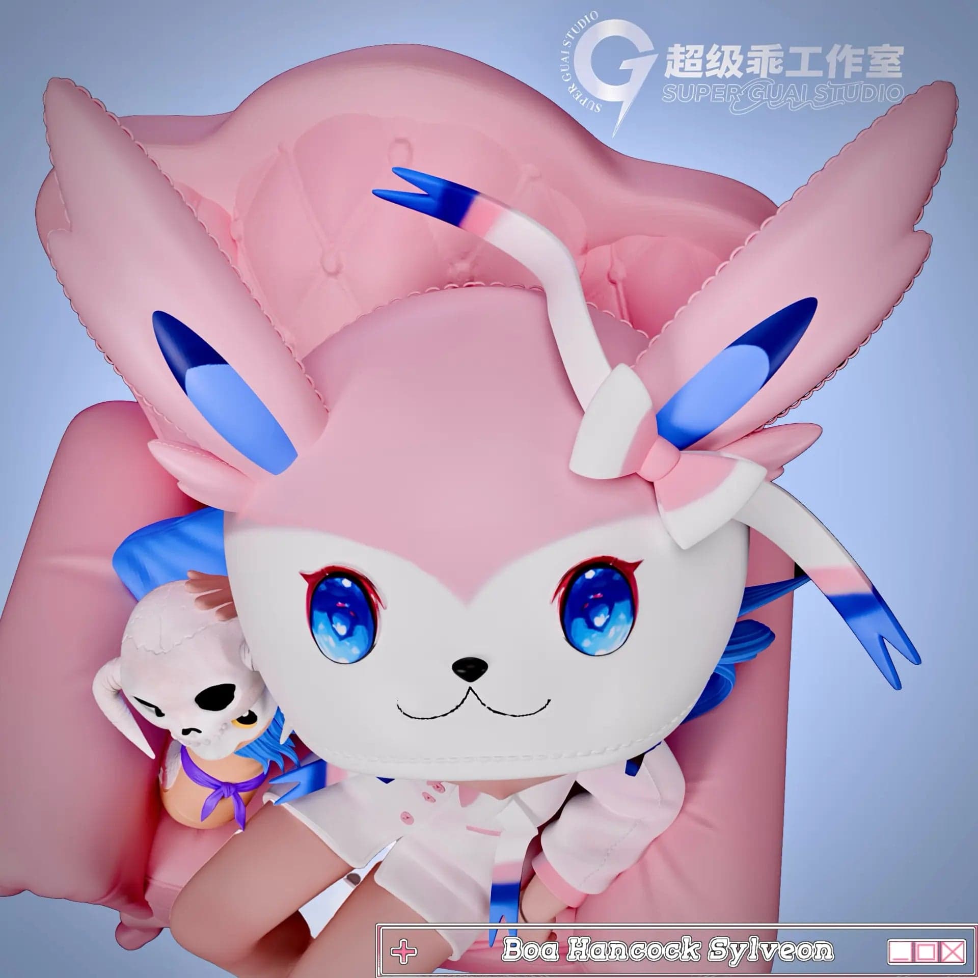 Super Guai - Boa Hancock cos Sylveon - Thumbnail 3