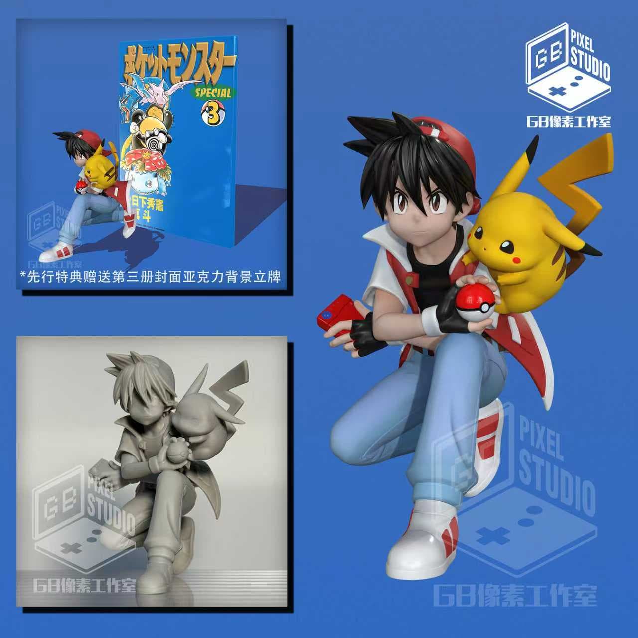GB Pixel - Ash and Pikachu - Thumbnail 2