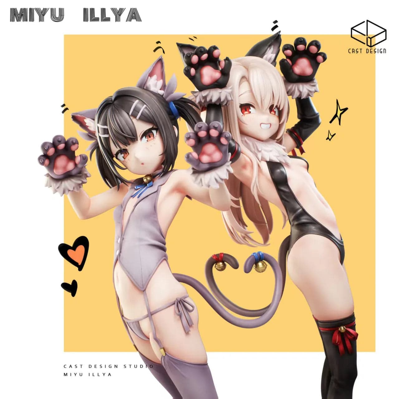 Cast  Design - Illyasviel von Einzbern and Miyu Edelfelt