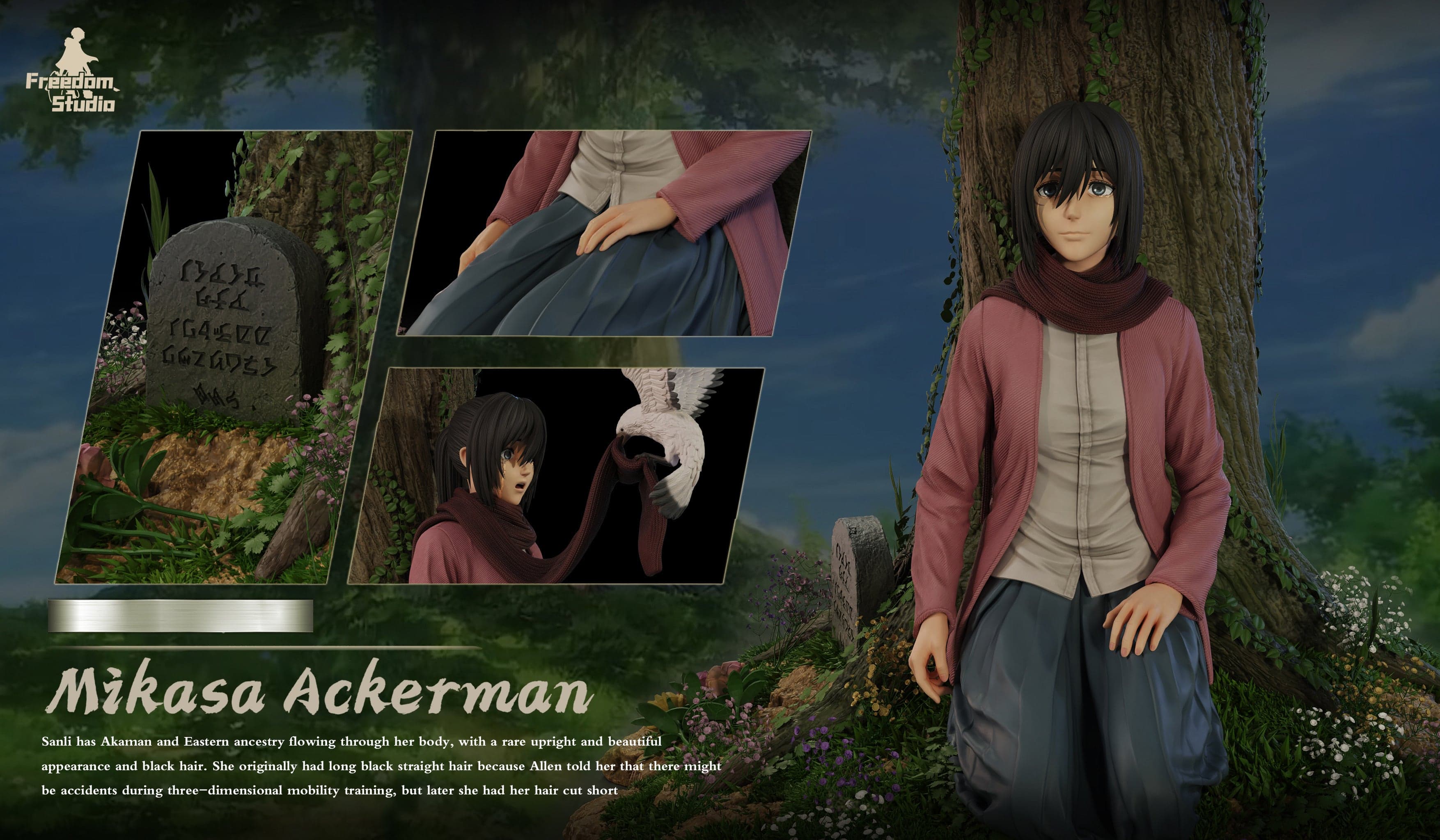 Freedom - Mikasa - Thumbnail 3
