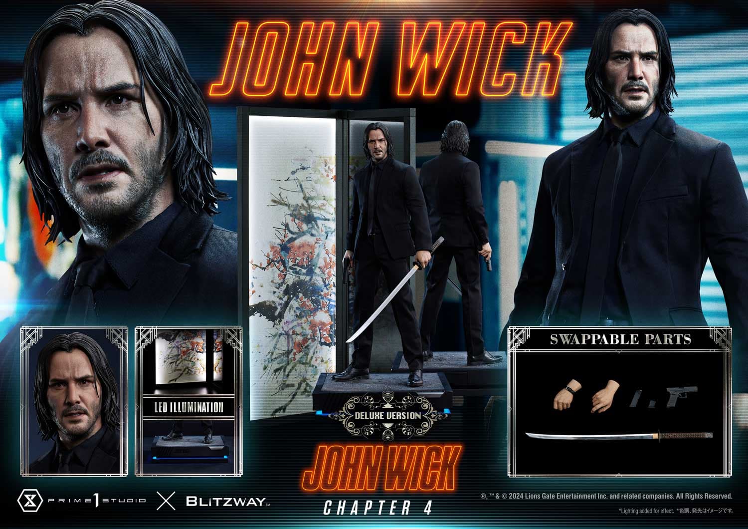 Prime 1 x Blitzway - John Wick - Thumbnail 25