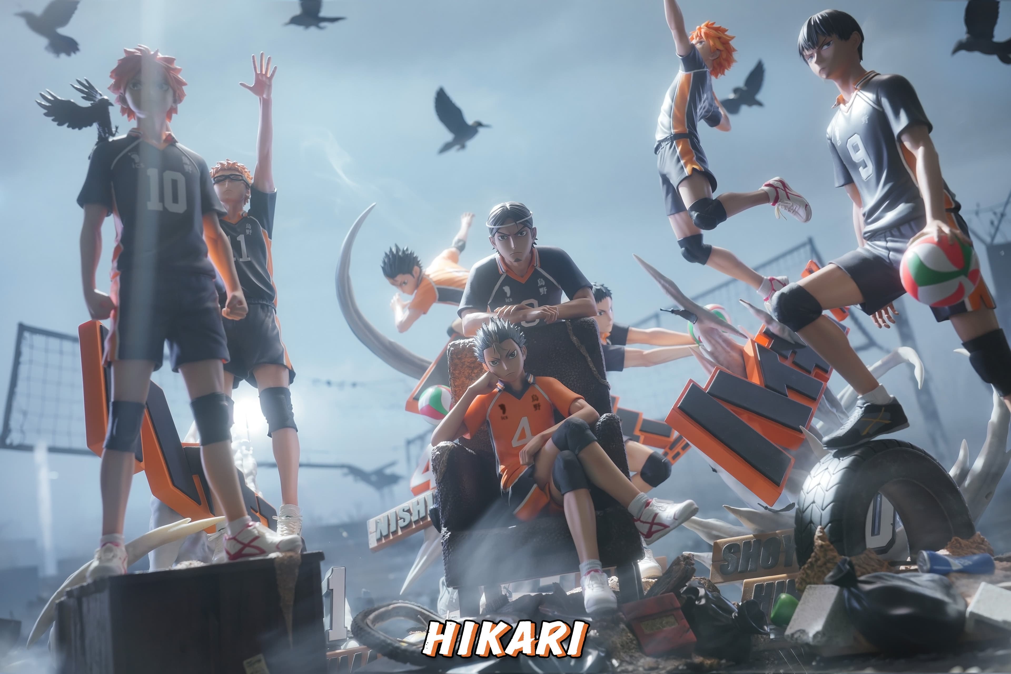 Hikari - Yū Nishinoya and Asahi Azumane - Thumbnail 9