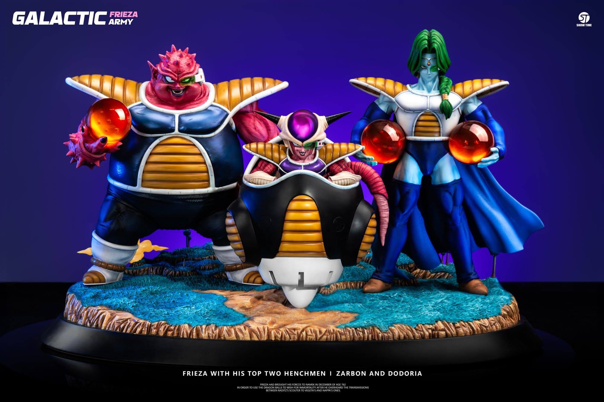 Show Time - Frieza First Form, Dodoria and Zarbon - Thumbnail 2
