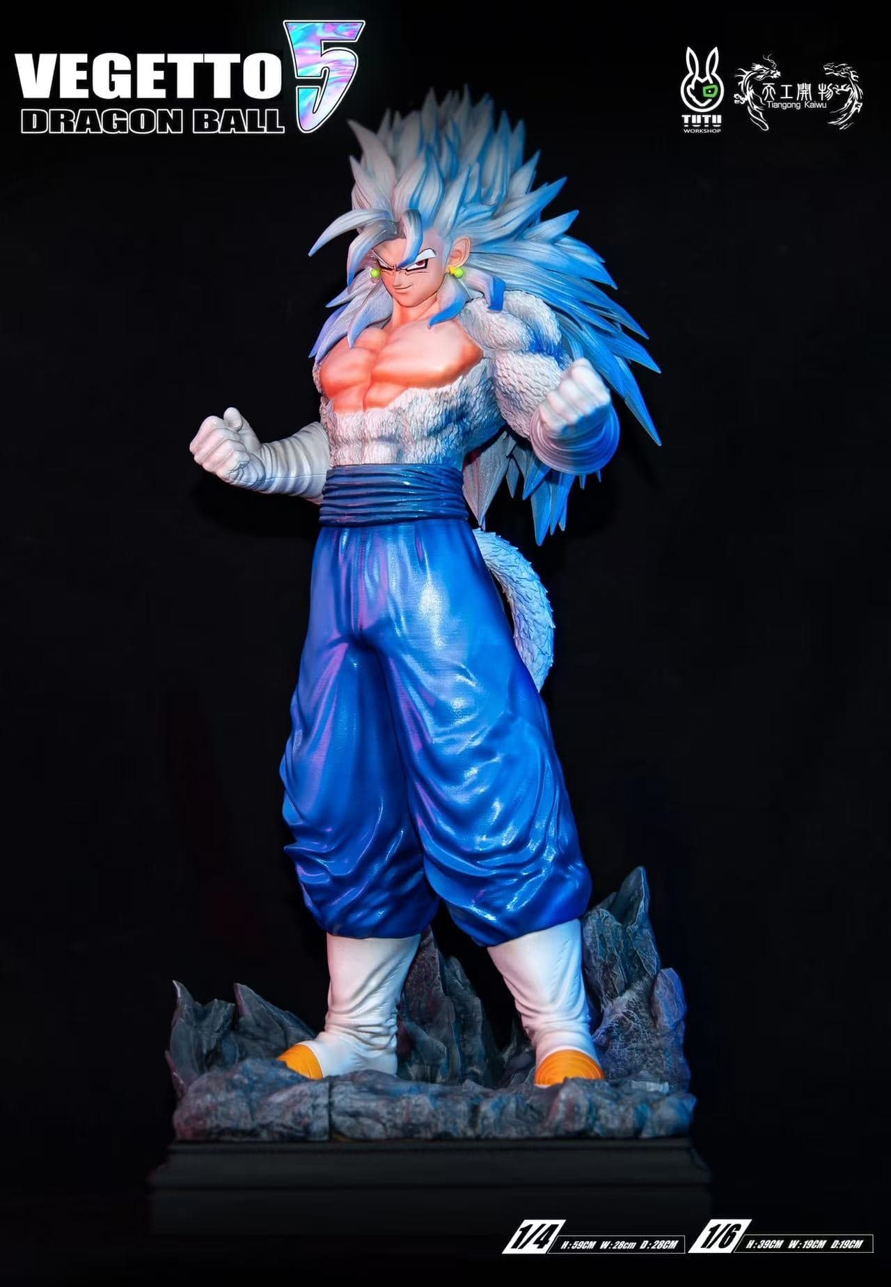 TG Tiangong Kaiwu x Tutu Workshop - SSJ5 Vegito and Gogeta - Thumbnail 2