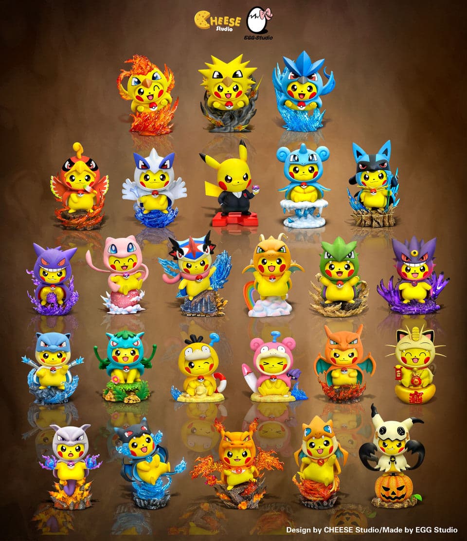 EGG - Pikachu cos Moltres, Zapdos and Articuno - Thumbnail 5