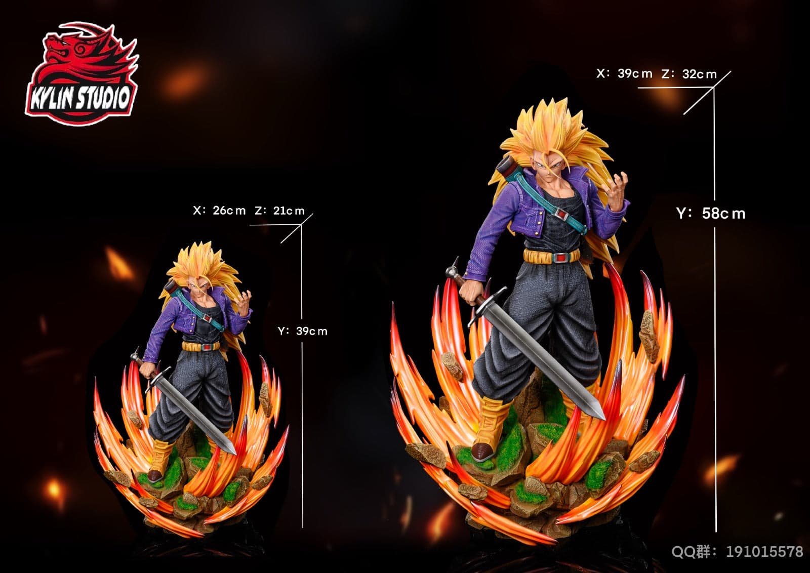 Kylin - SSJ3 Trunks - Thumbnail 3