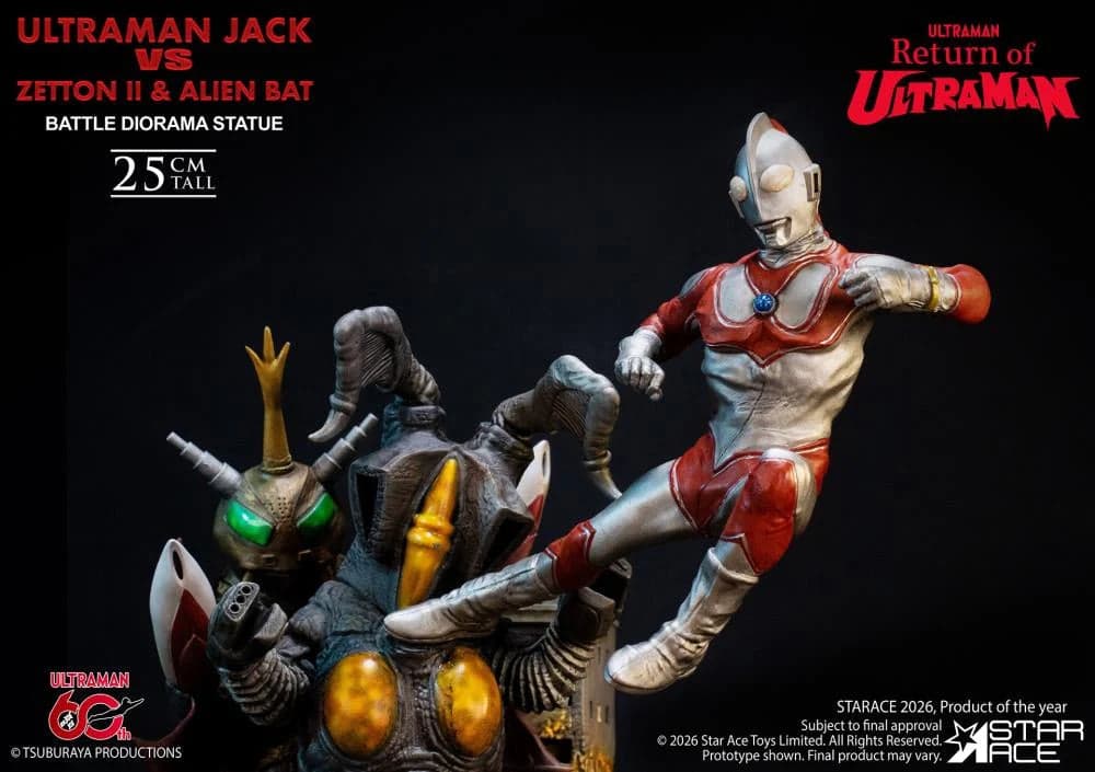 Star Ace Toys - Ultraman vs Zetton II and Alien Bat - Thumbnail 11