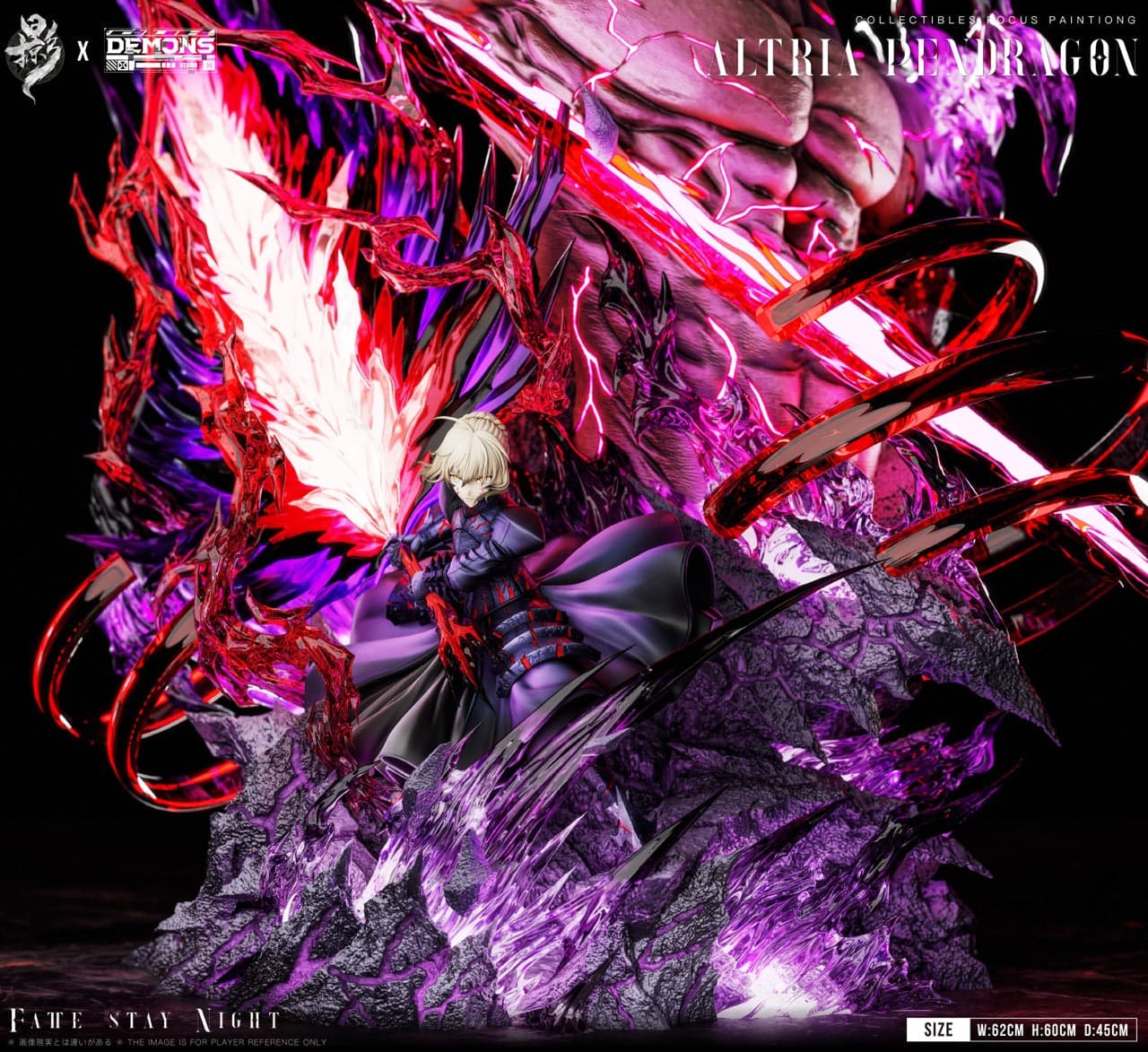 Lue Ying x Demons - Saber Alter - Thumbnail 2