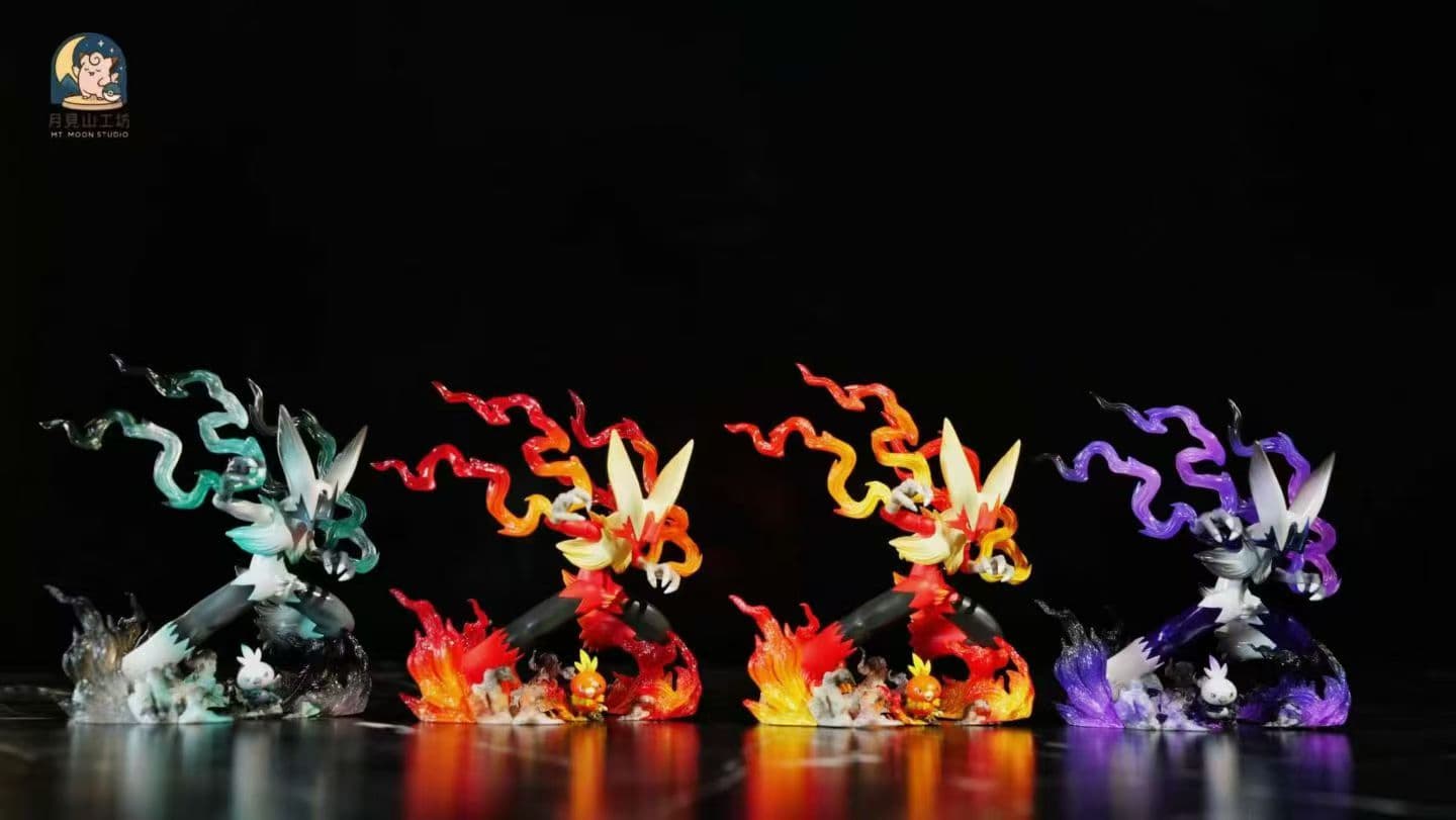 Yue Jian Shan - Mega Blaziken and Torchic - Thumbnail 3