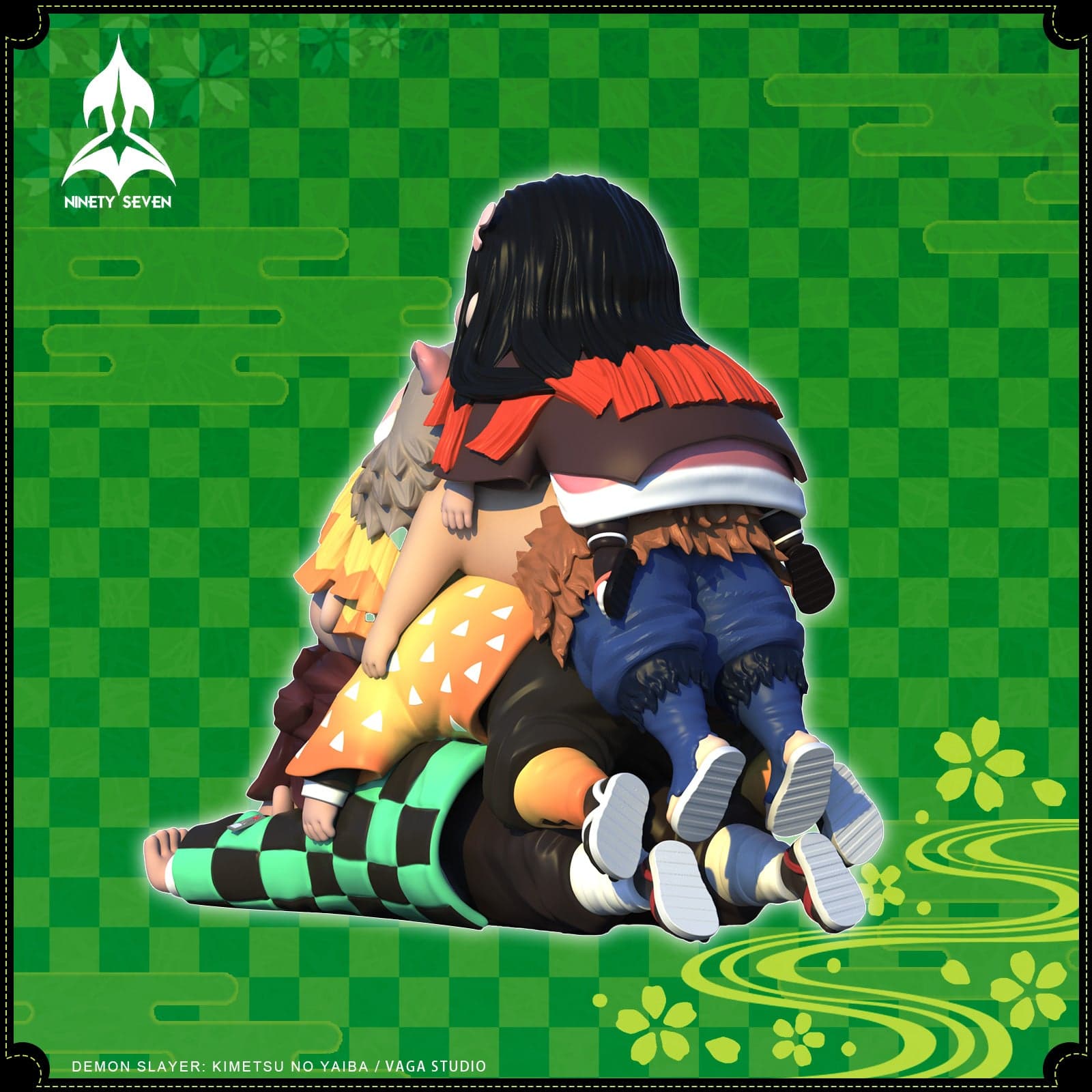 Ninety Seven - Tanjiro, Zenitsu, Inosuke and Nezuko - Thumbnail 3