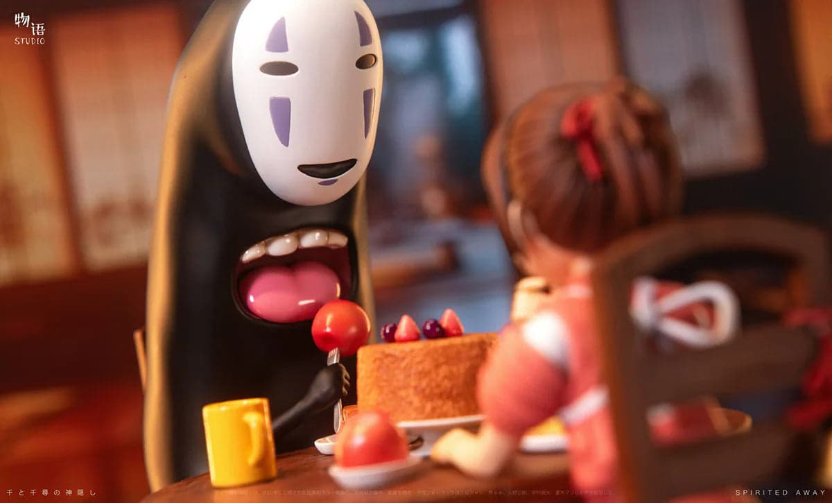 Wu Yu - Chihiro and No-Face - Thumbnail 7