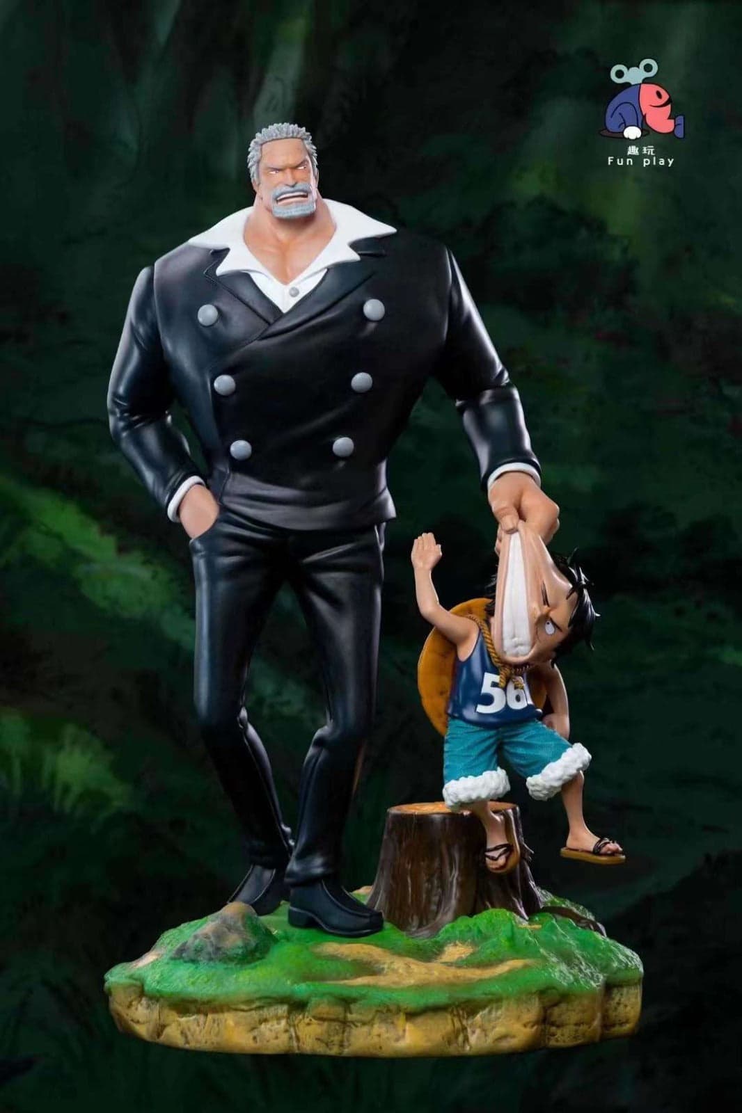 Fun Play - Luffy and Garp