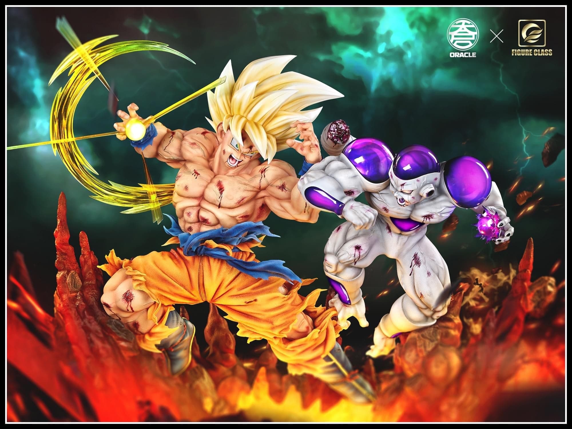 Figure Class x Oracle - SSJ Goku vs Frieza - Thumbnail 21