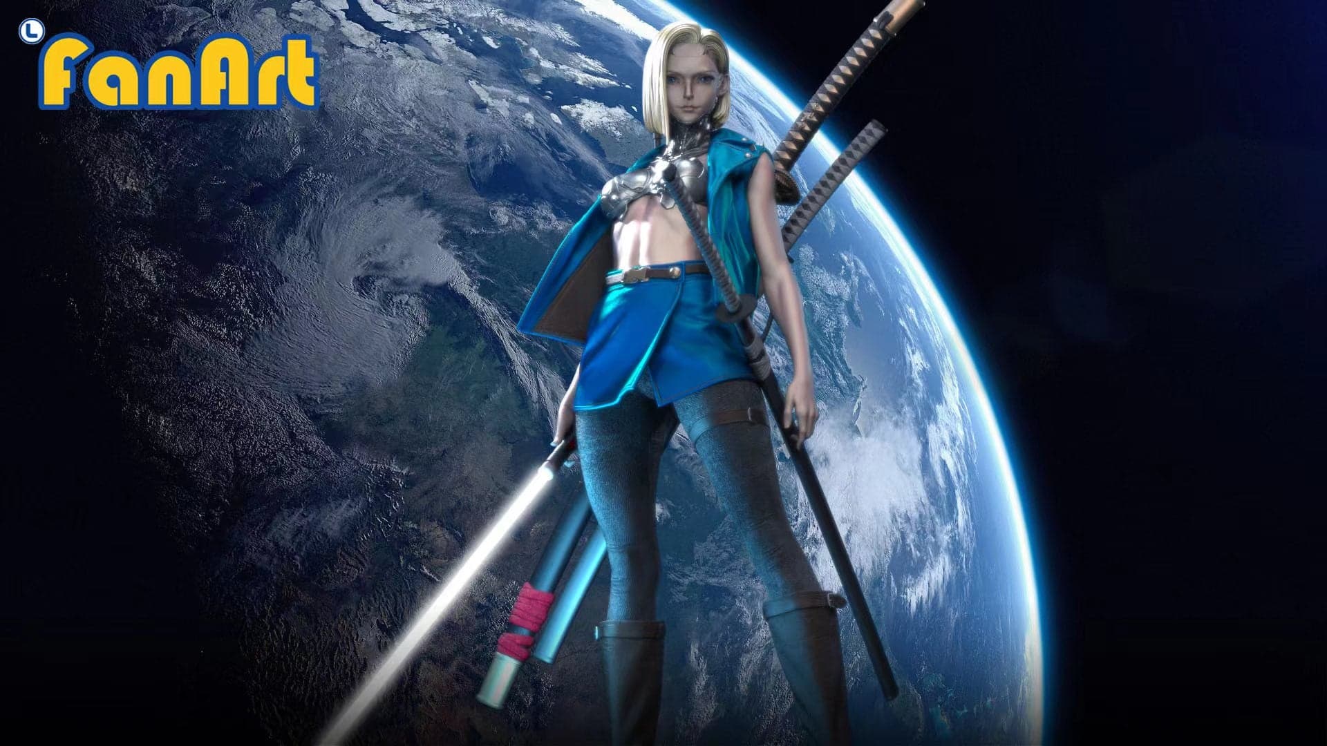 Fan Art - Android 18 - Thumbnail 5