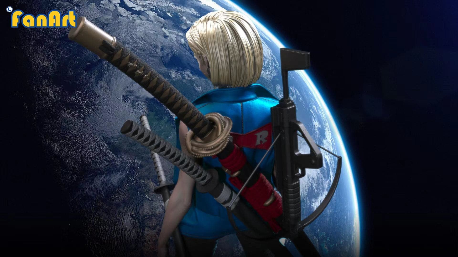 Fan Art - Android 18 - Thumbnail 12