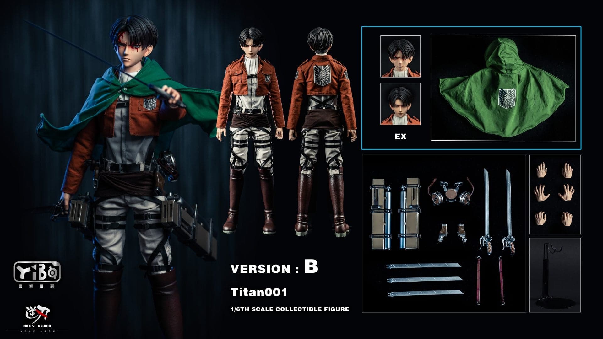 Niren x Yibo Toys - Levi - Thumbnail 3