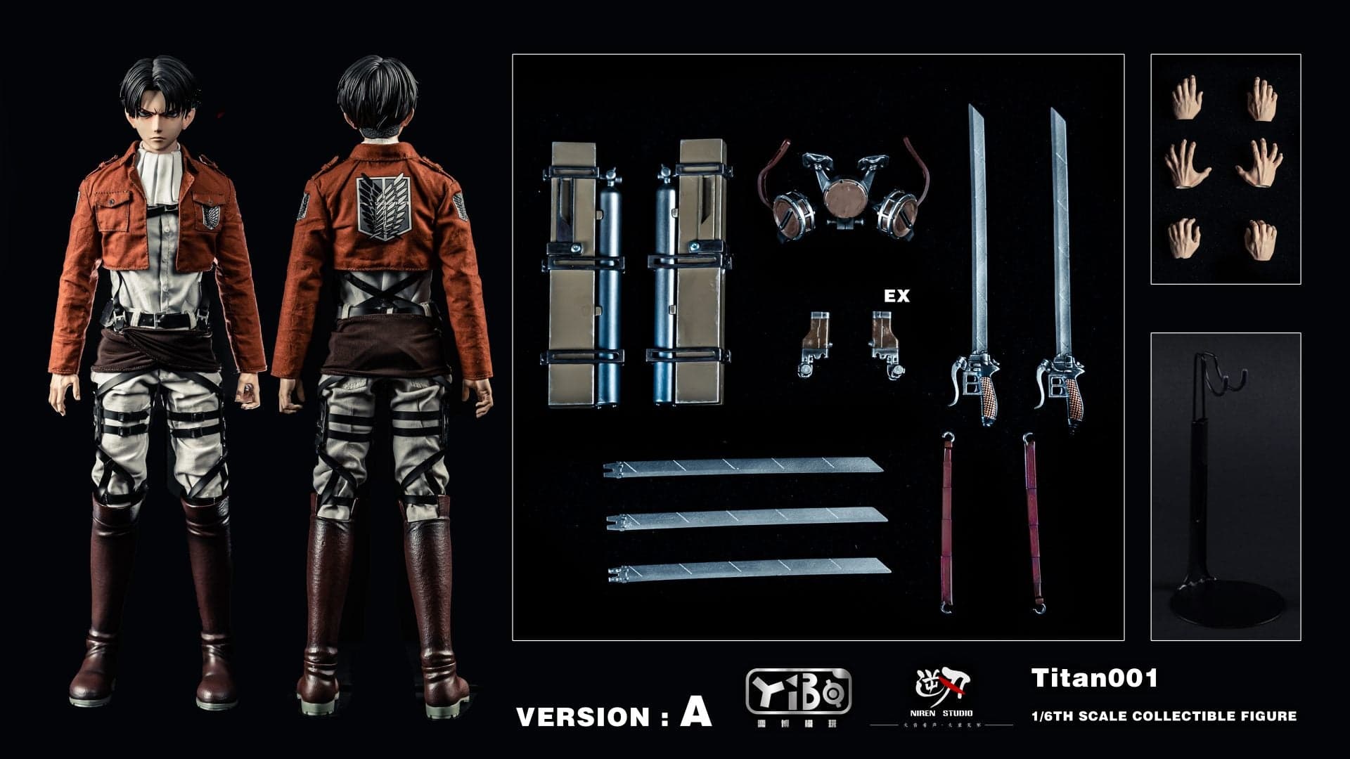 Niren x Yibo Toys - Levi - Thumbnail 2