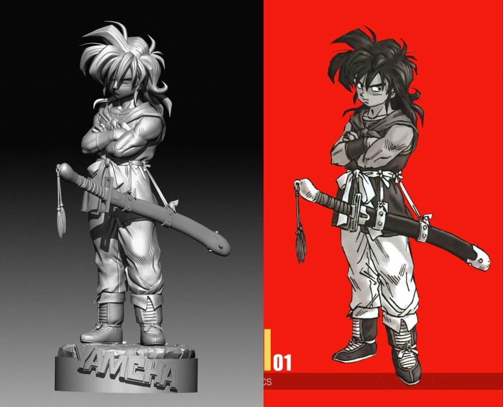 Cell - Yamcha - Thumbnail 5