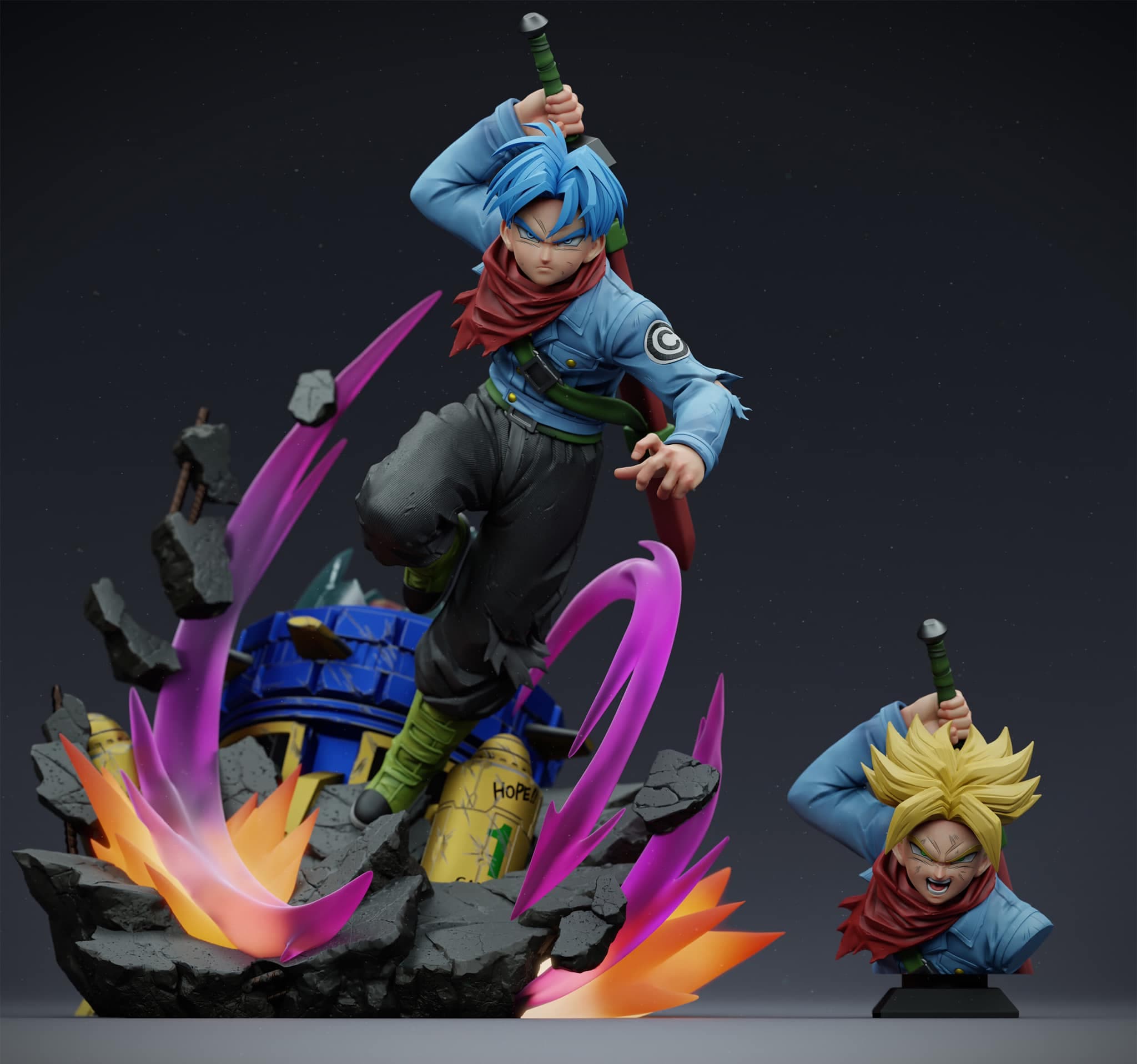 Player 1 - Trunks