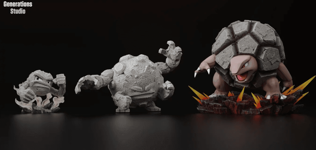 Generations - Golem, Graveler and Geodude