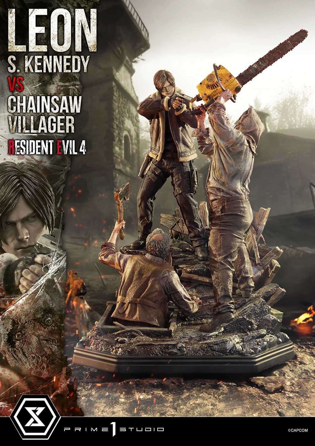 Prime 1 - Leon Scott Kennedy vs Chainsaw Villager - Thumbnail 6