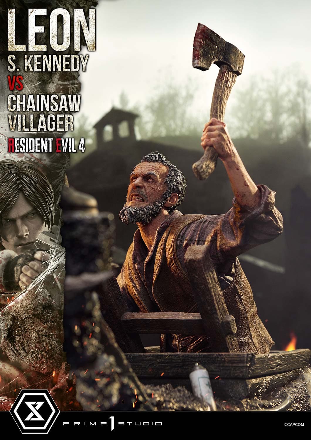 Prime 1 - Leon Scott Kennedy vs Chainsaw Villager - Thumbnail 13