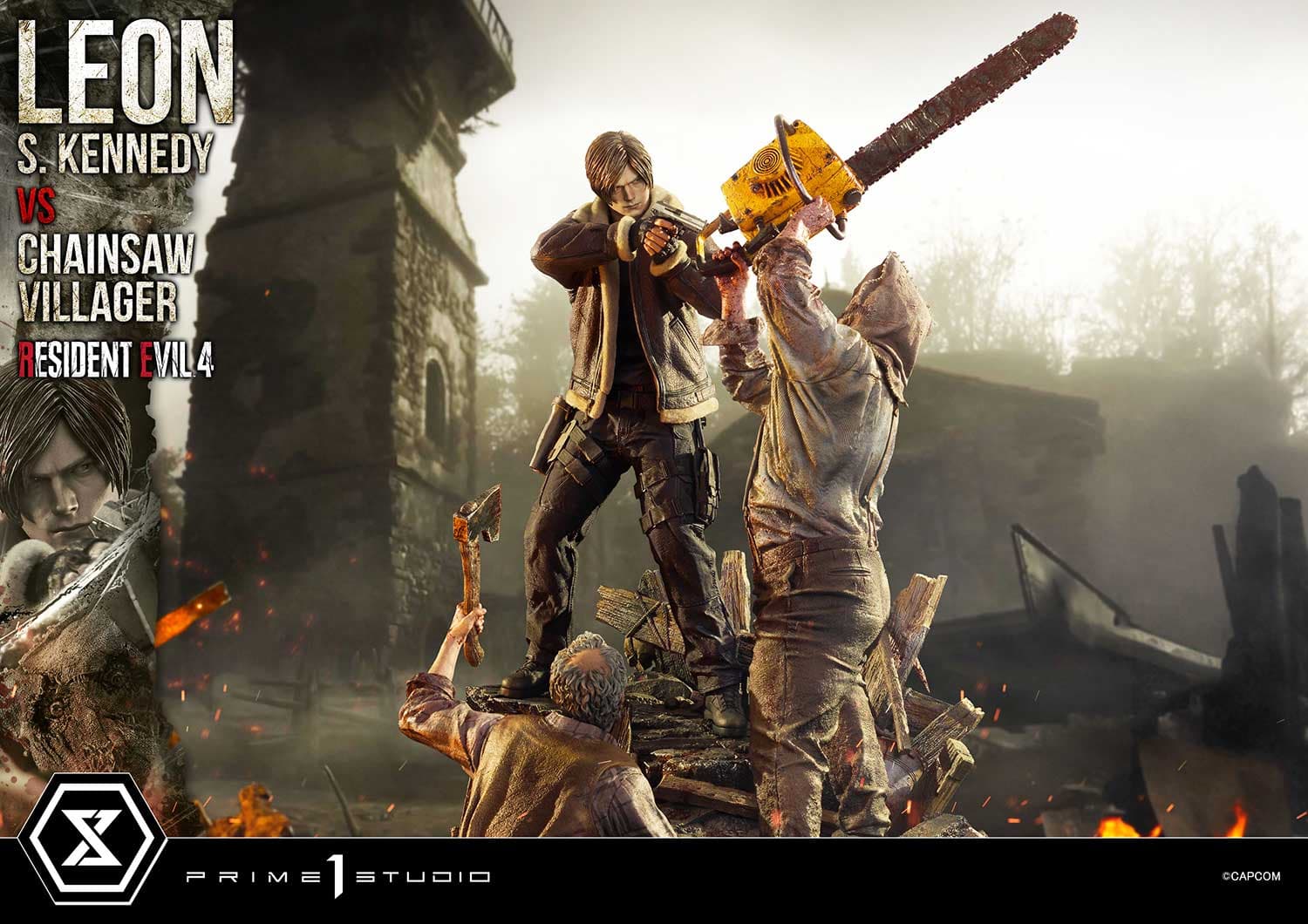 Prime 1 - Leon Scott Kennedy vs Chainsaw Villager - Thumbnail 27