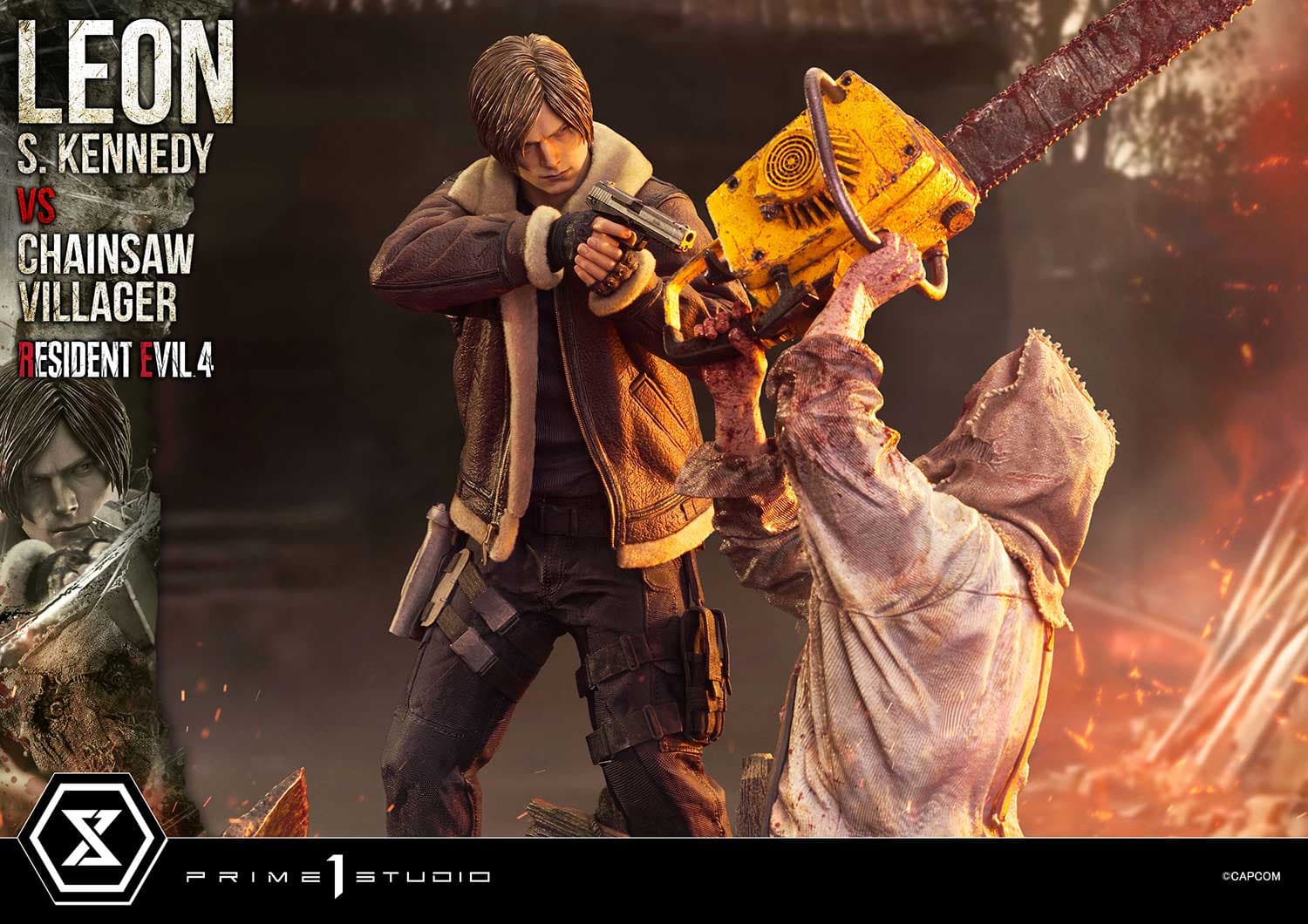 Prime 1 - Leon Scott Kennedy vs Chainsaw Villager - Thumbnail 18