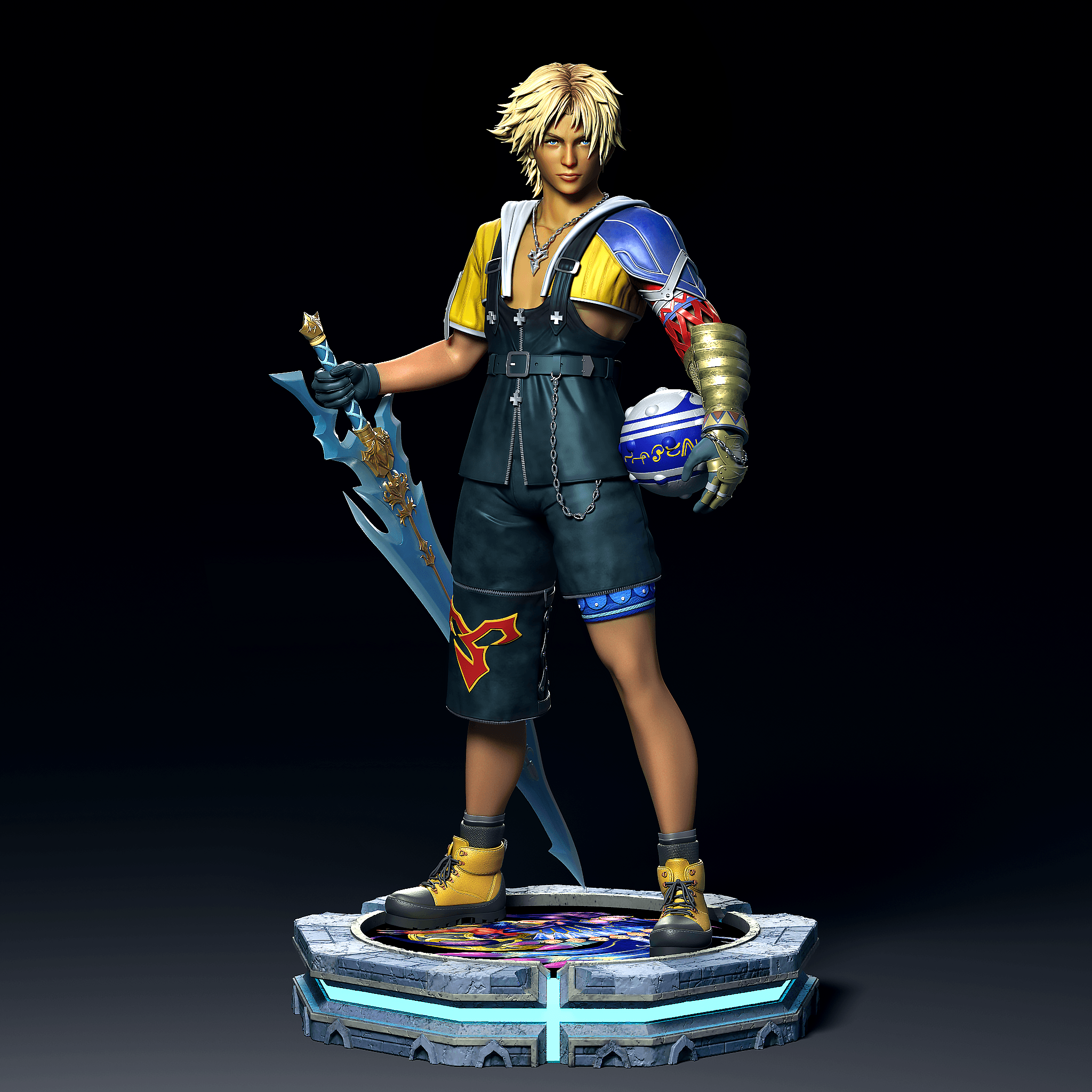 Solar - Tidus and Bahamut