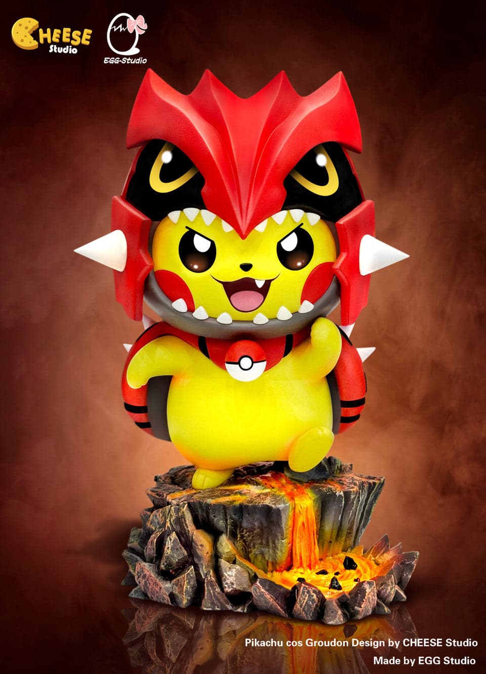 EGG - Pikachu cos Kyogre, Groudon and Rayquaza - Thumbnail 2
