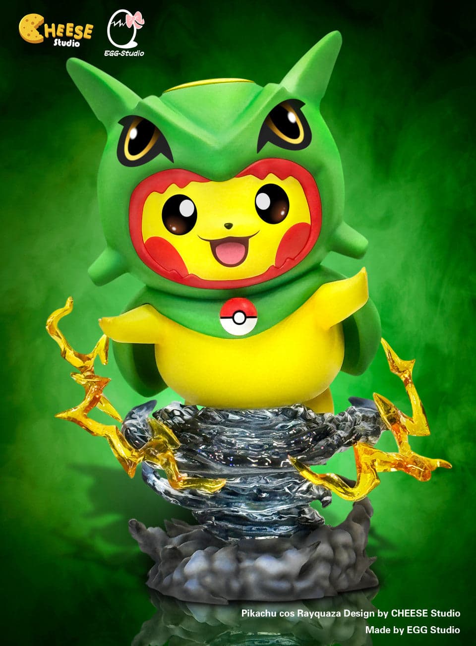 EGG - Pikachu cos Kyogre, Groudon and Rayquaza - Thumbnail 3