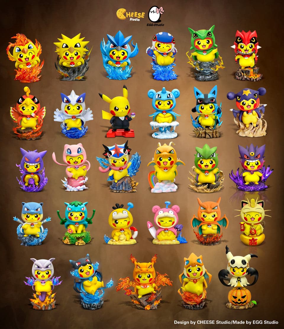 EGG - Pikachu cos Kyogre, Groudon and Rayquaza - Thumbnail 5