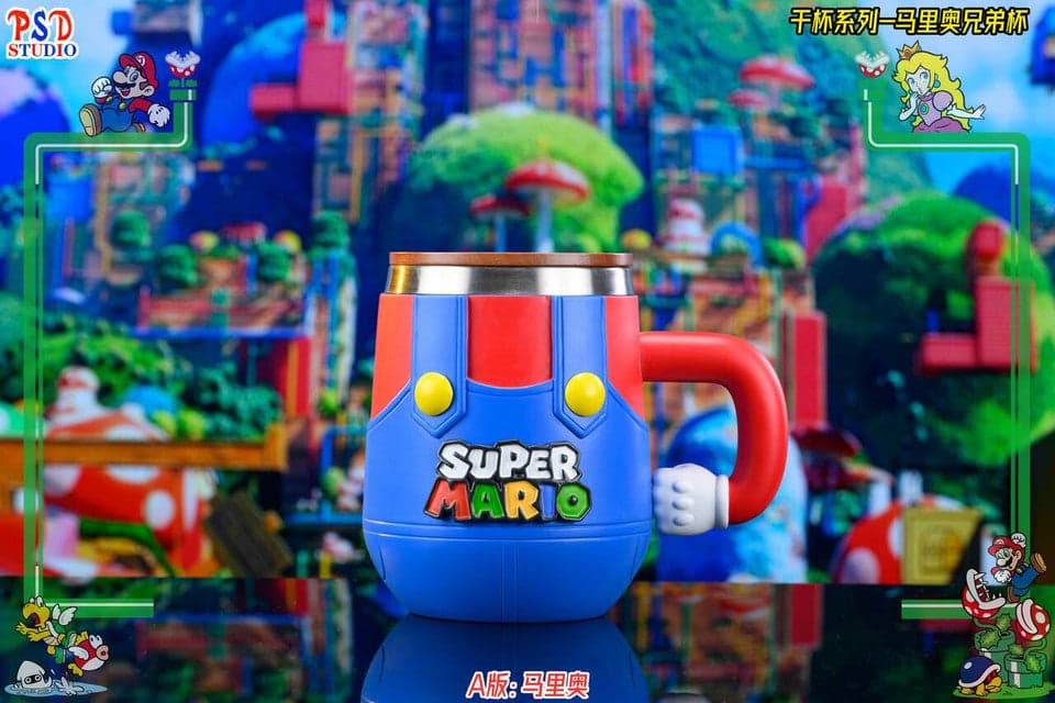 PSD - Super Mario and Luigi Mugs - Image 1