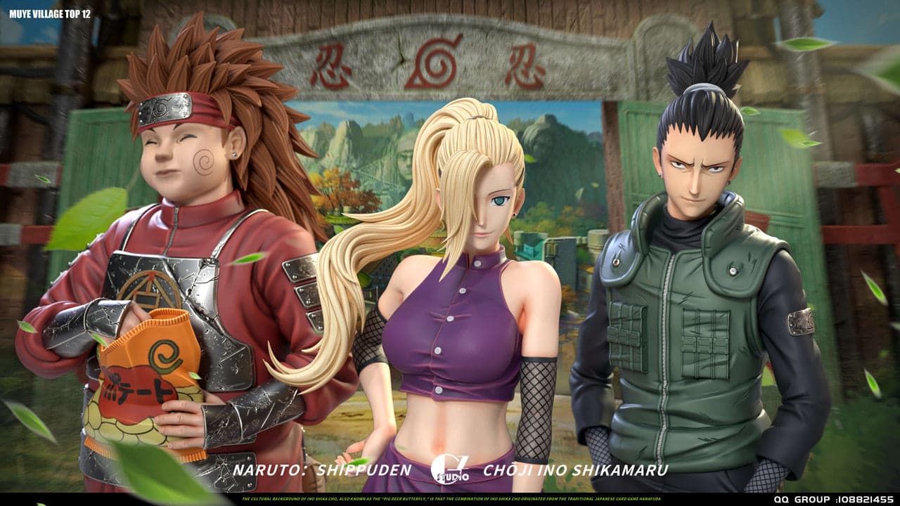 GZ - Shikamaru, Ino Yamanaka and Choji - Thumbnail 2
