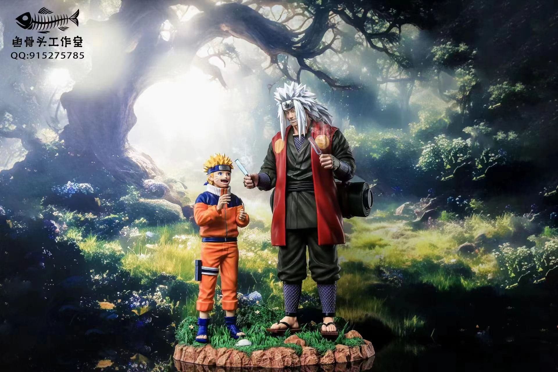 Fishbones - Naruto and Jiraiya - Image 1