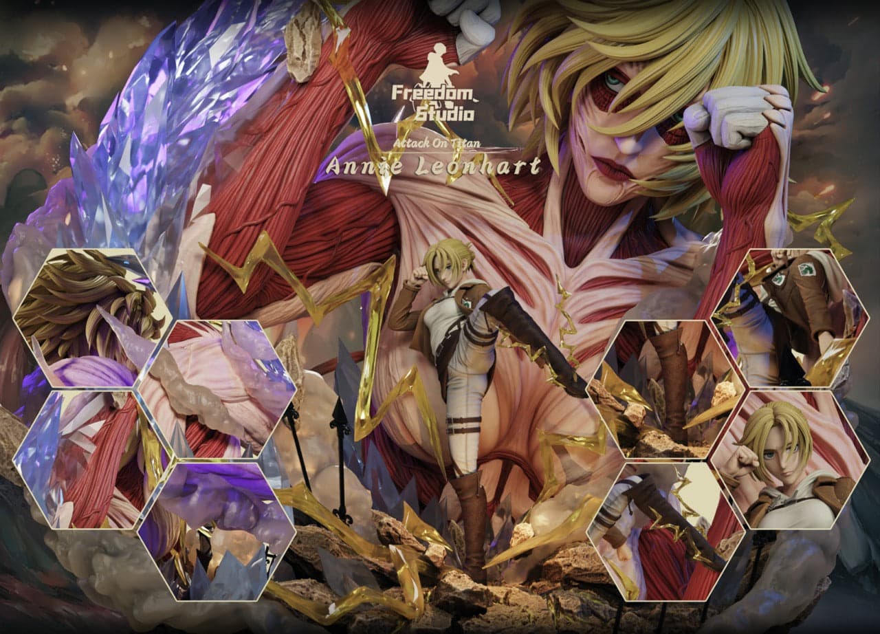 Freedom - Annie and Female Titan - Thumbnail 2