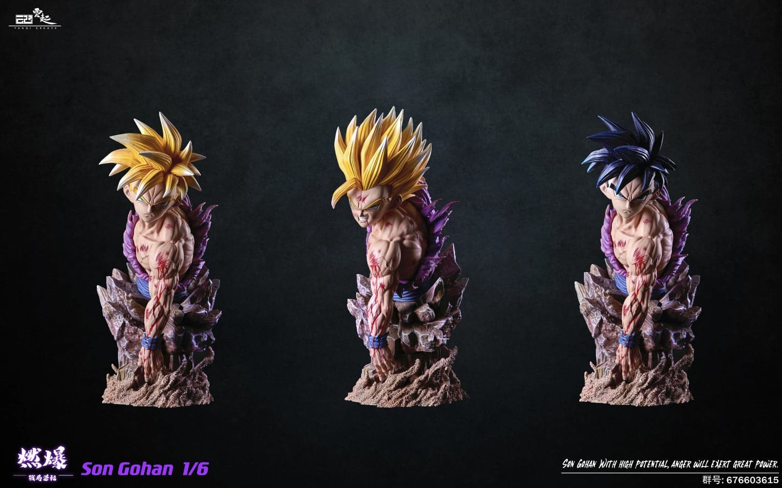 YunQi - Gohan and Goku - Thumbnail 7