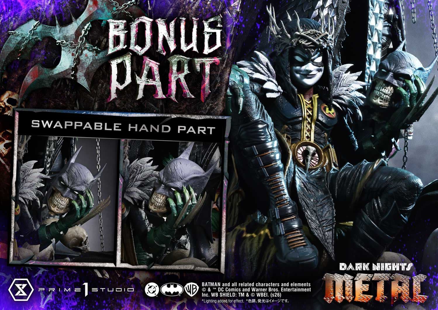 Prime 1 - The Batman Who Laughs and Robin King - Thumbnail 9