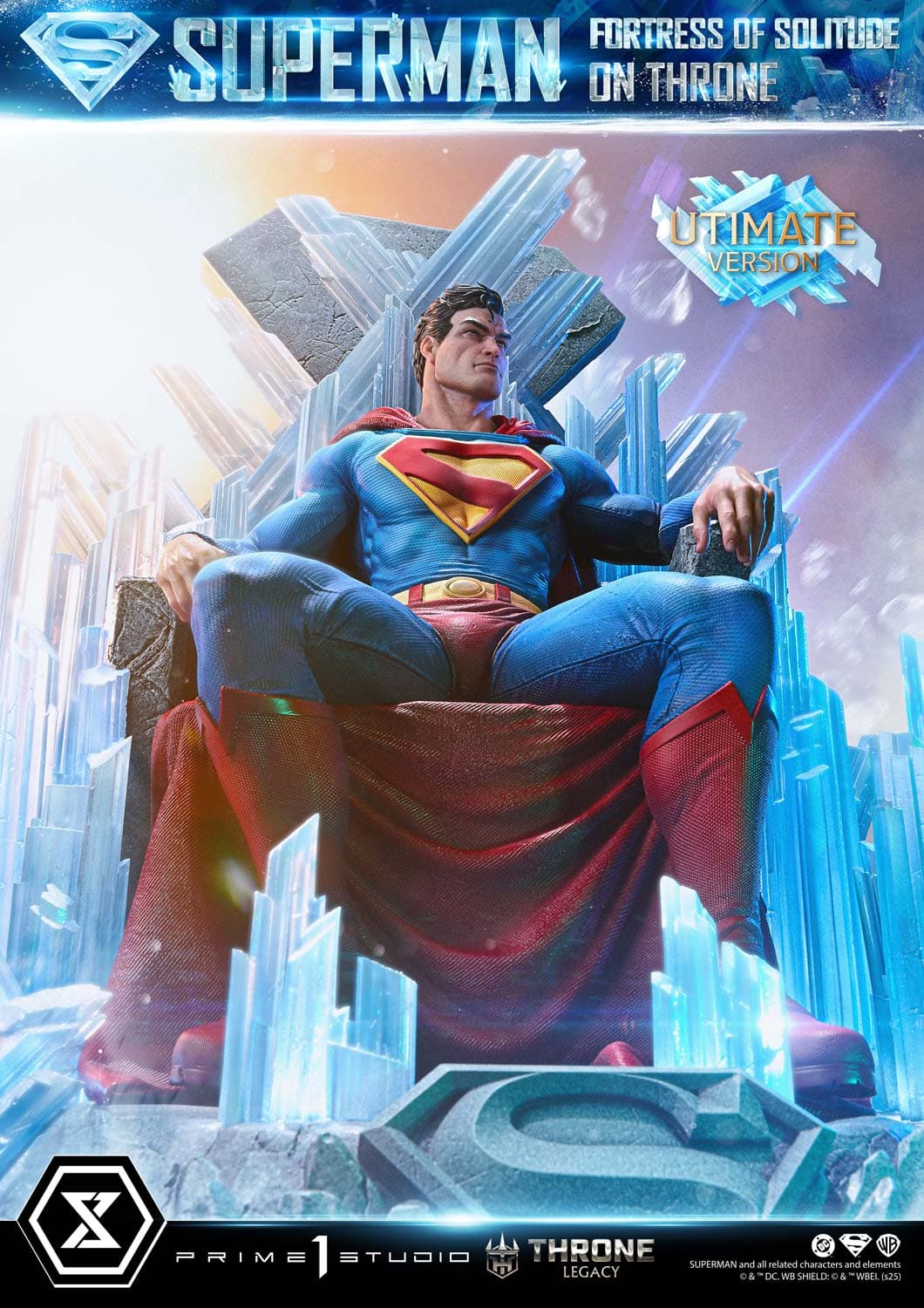Prime 1 - Superman Fortress of Solitude on Throne - Thumbnail 3