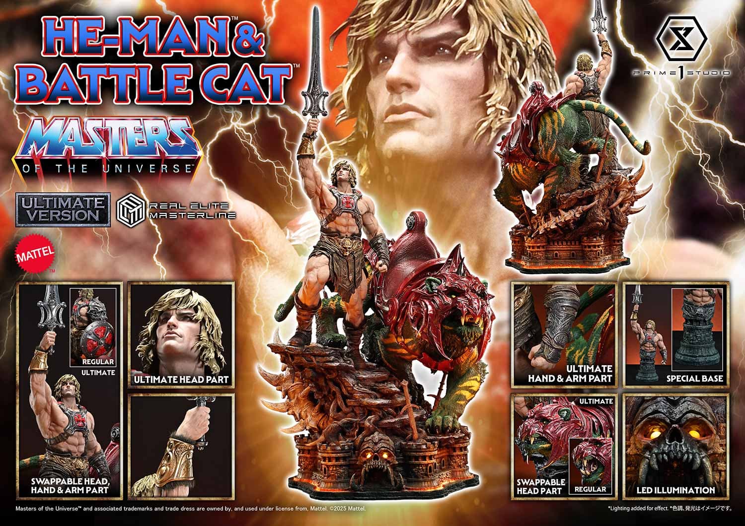 Prime 1 - He-Man and Battle Cat - Thumbnail 11