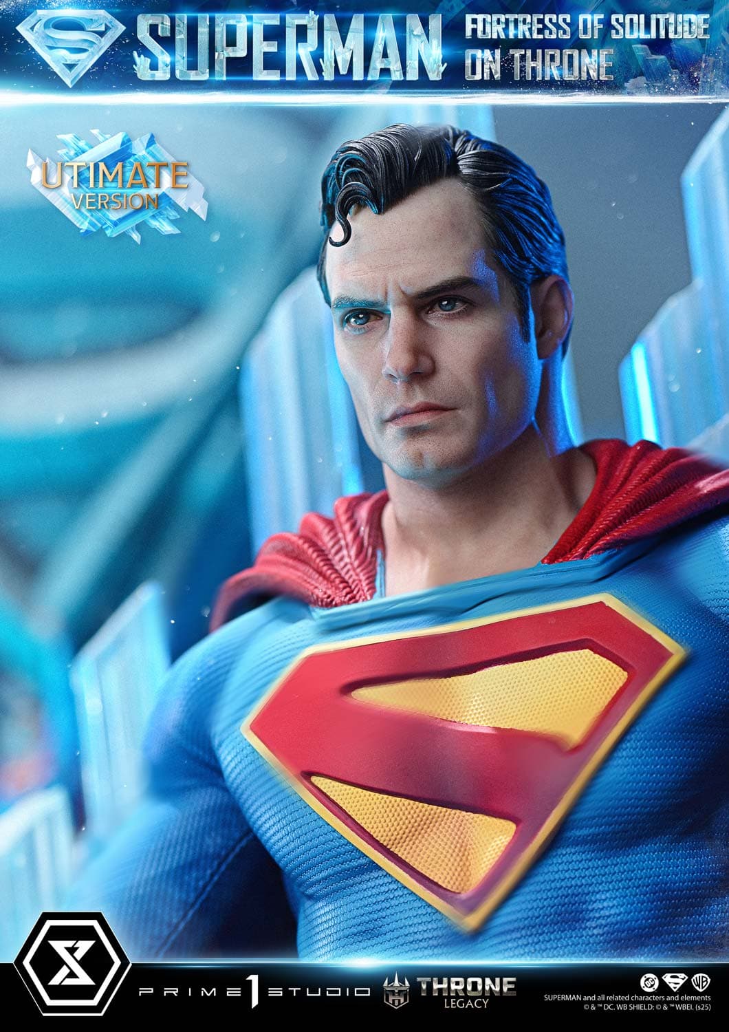 Prime 1 - Superman Fortress of Solitude on Throne - Thumbnail 4