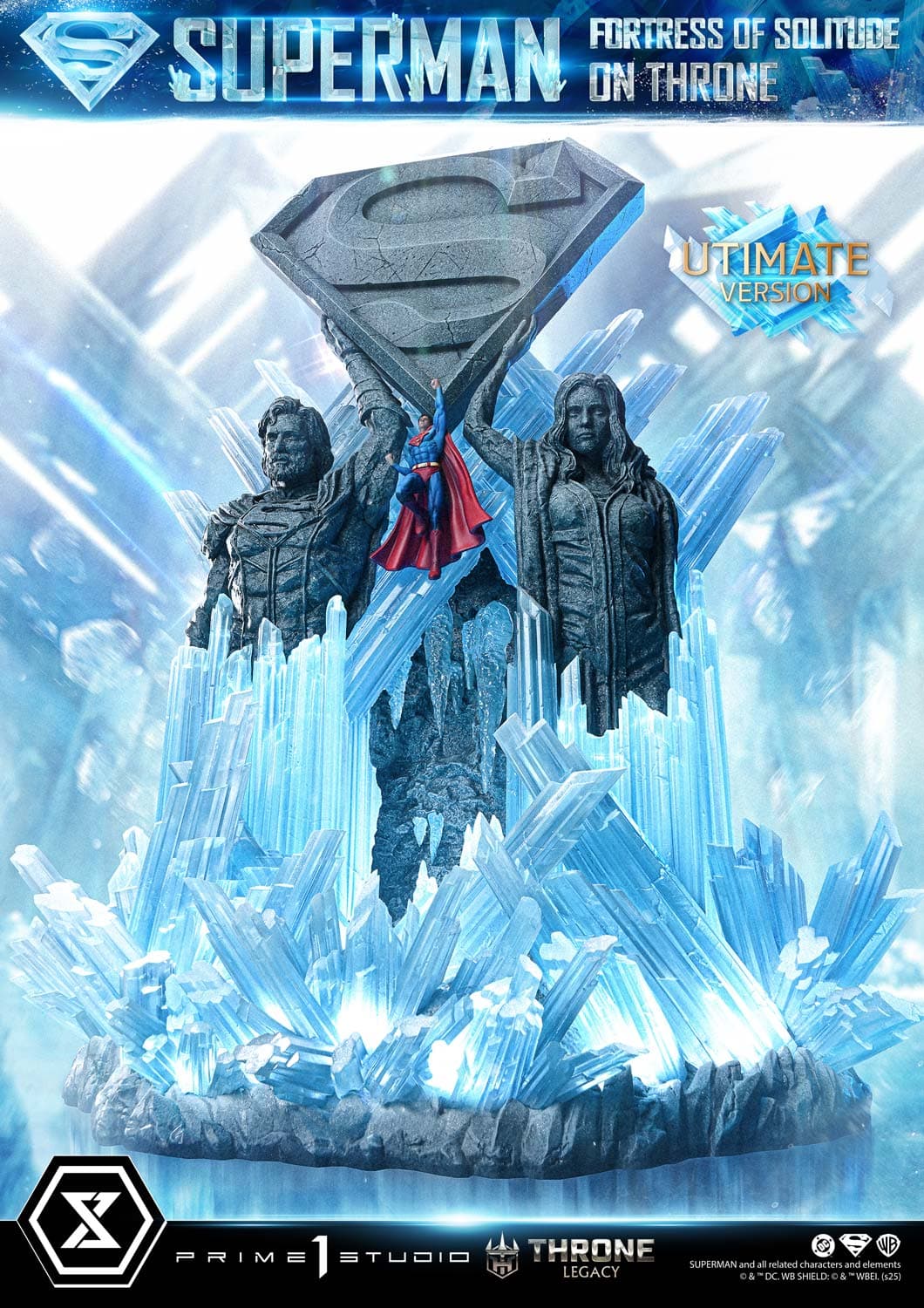 Prime 1 - Superman Fortress of Solitude on Throne - Thumbnail 8