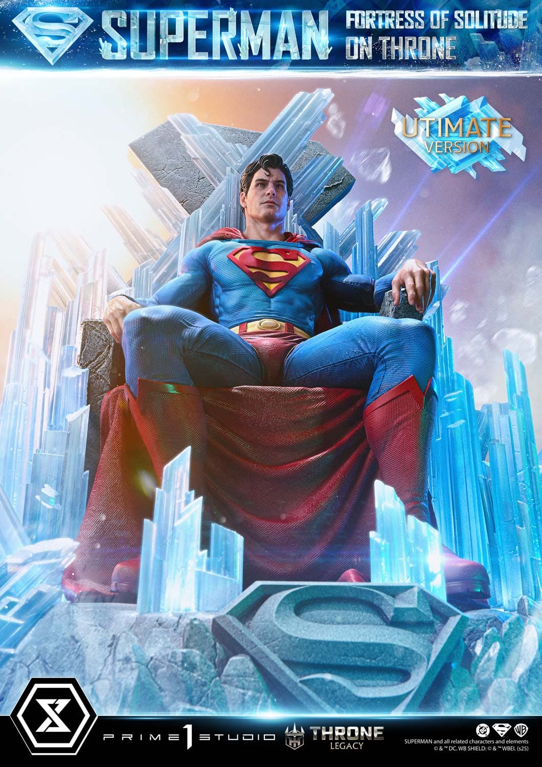 Prime 1 - Superman Fortress of Solitude on Throne - Thumbnail 5