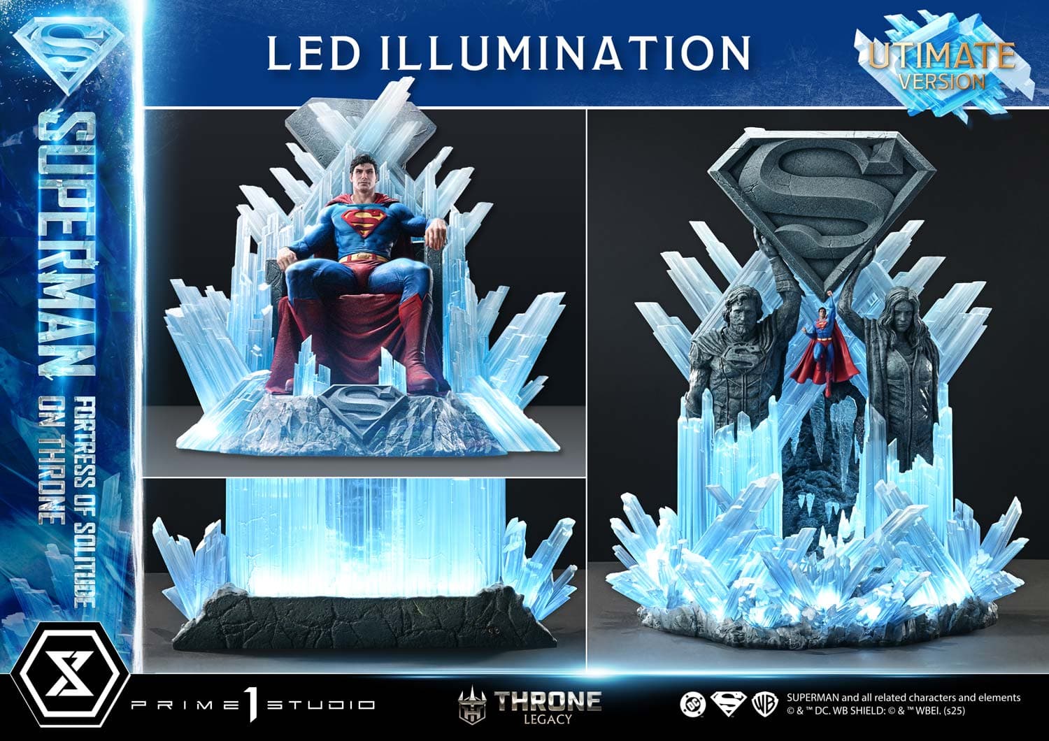 Prime 1 - Superman Fortress of Solitude on Throne - Thumbnail 19