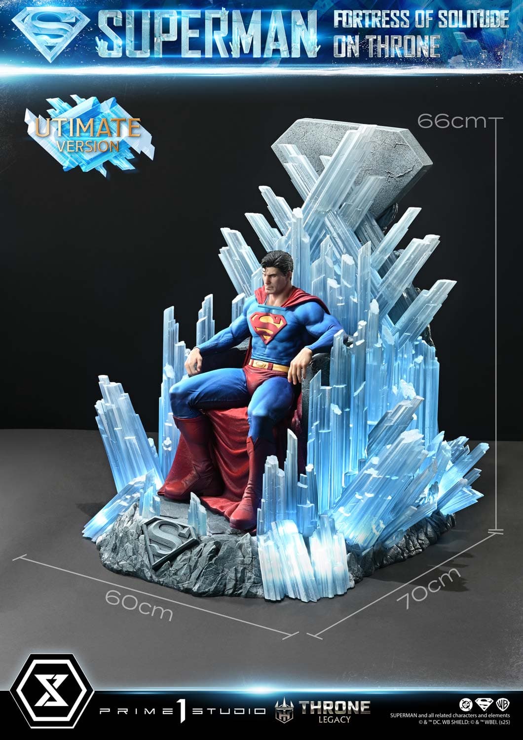 Prime 1 - Superman Fortress of Solitude on Throne - Thumbnail 29