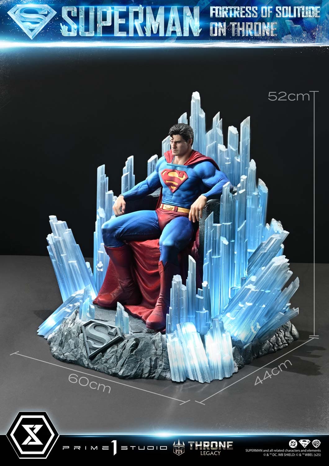 Prime 1 - Superman Fortress of Solitude on Throne - Thumbnail 30