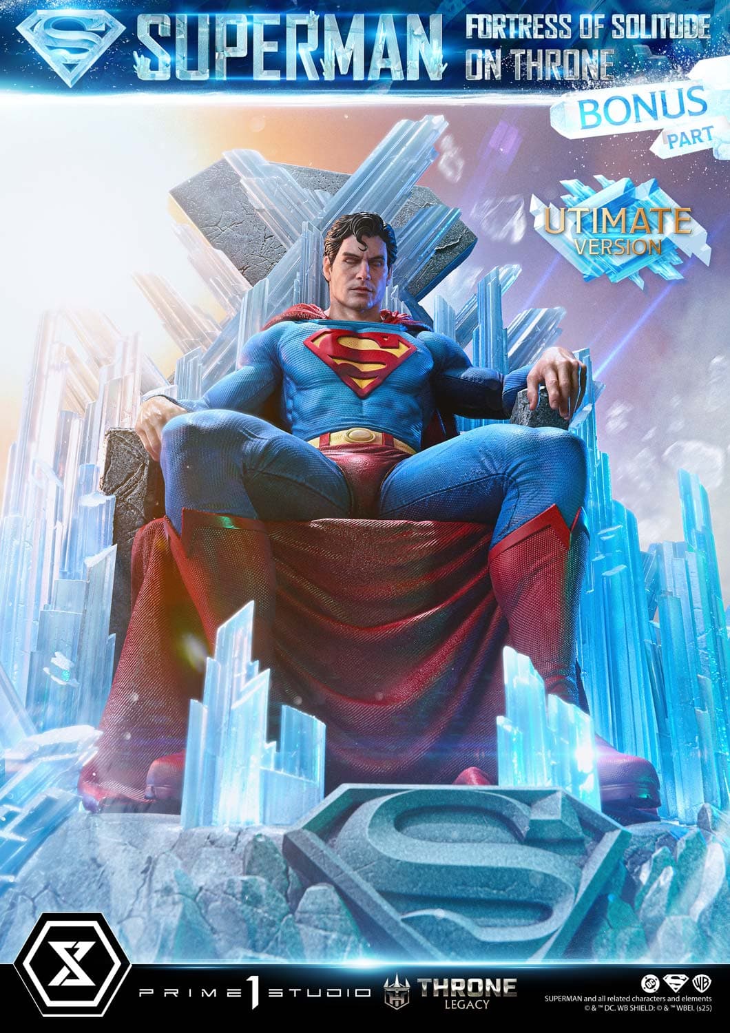 Prime 1 - Superman Fortress of Solitude on Throne - Thumbnail 12