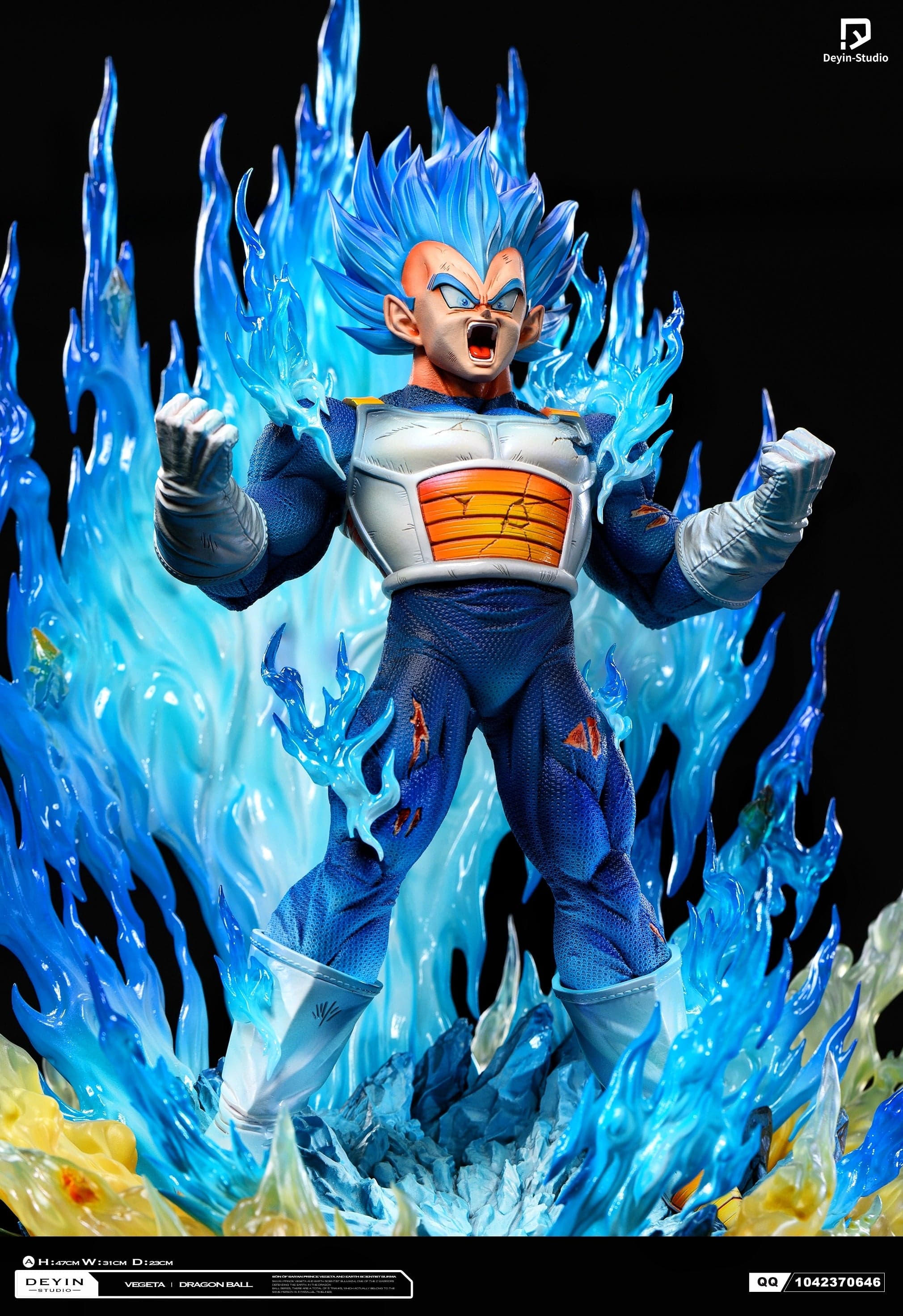 Deyin - SSJ Blue Vegeta - Thumbnail 2