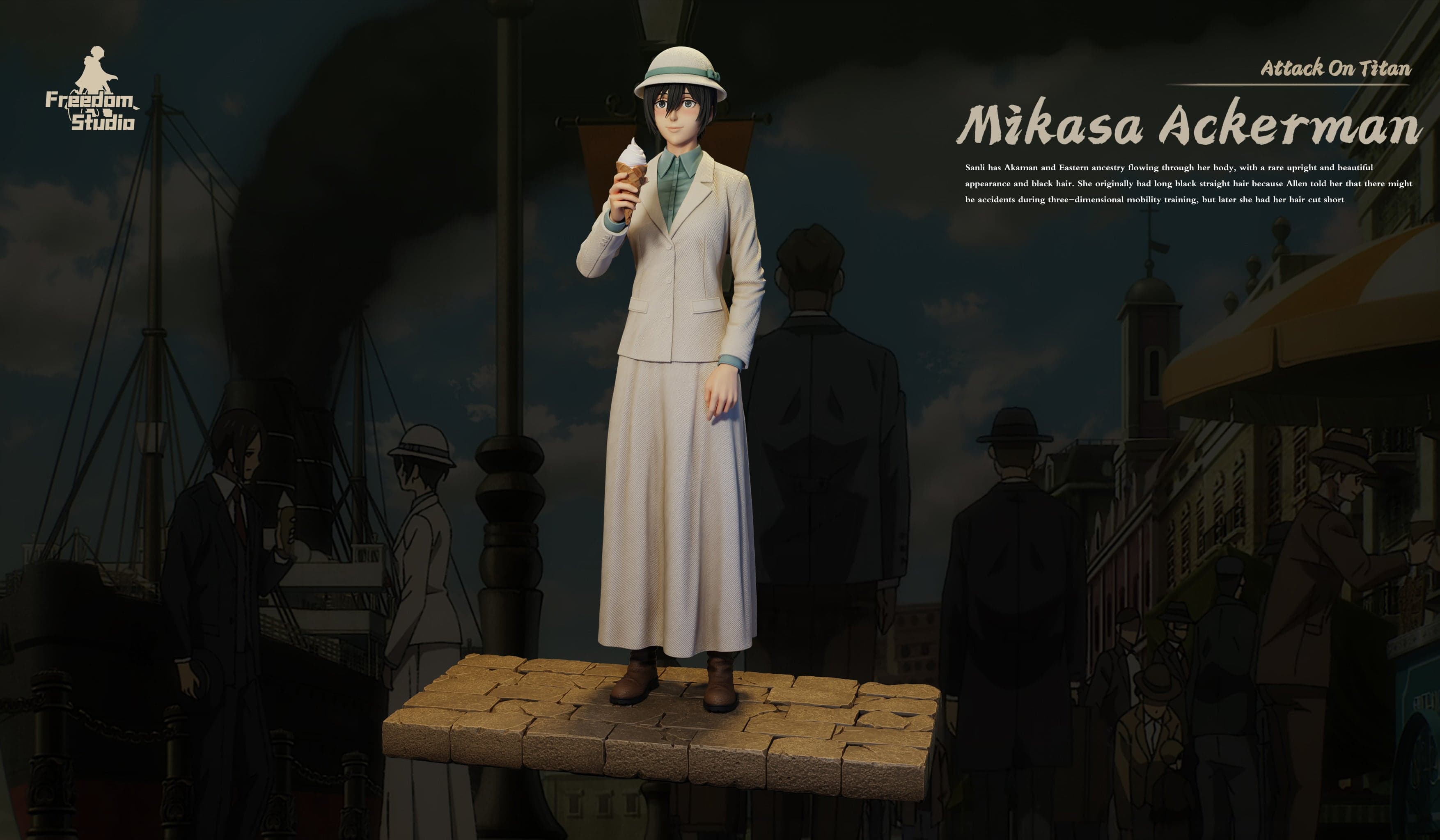 Freedom - Mikasa - Thumbnail 3