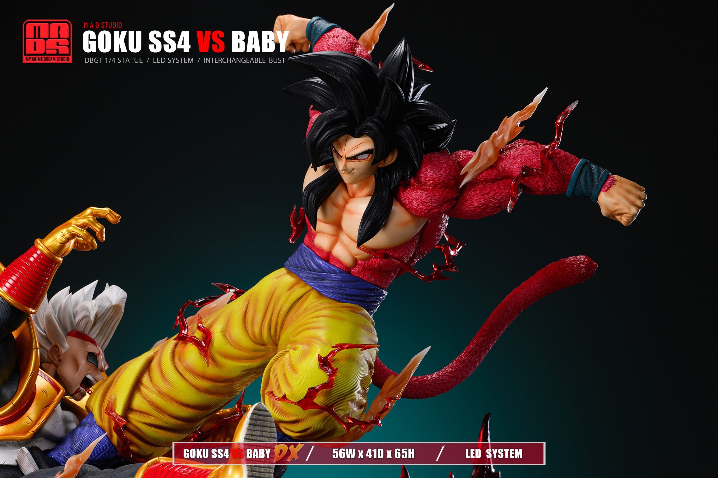 MAD - SSJ4 Goku vs Baby Vegeta - Thumbnail 2